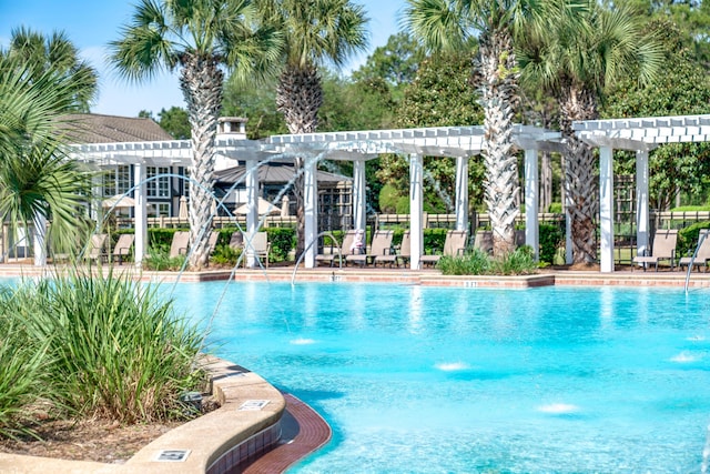 90 Basal St, Inlet Beach, FL 32461 - community pool with a pergola