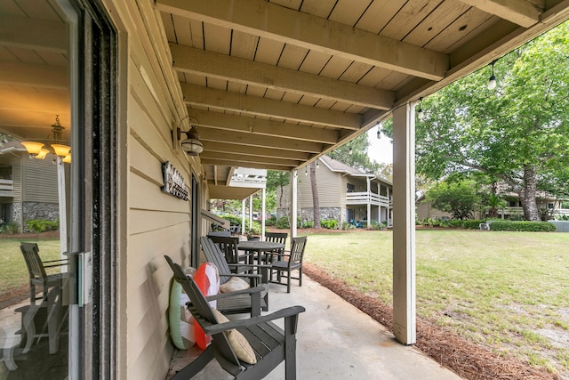 220 N Driftwood Bay Dr Unit 40A, Miramar Beach, FL 32550 - view of patio
