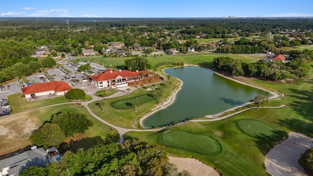 2500 Masters Blvd, Navarre, FL 32566 - bird's eye view with view of golf course, a residential view, and a water view