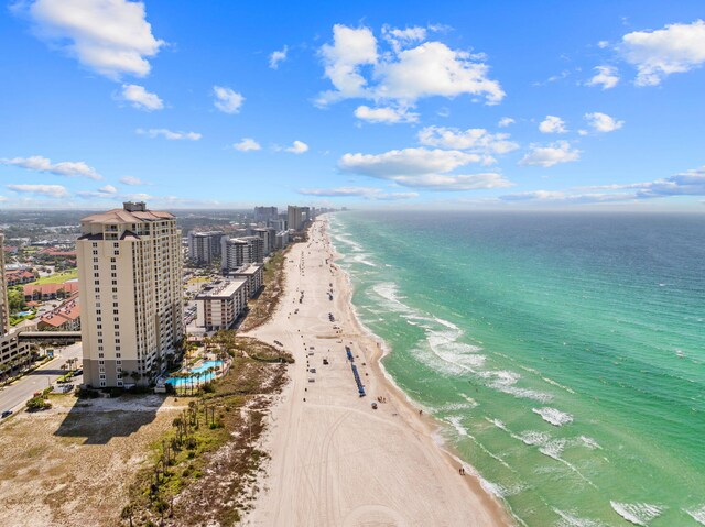 11807 Front Beach Rd # 1-309, Panama City Beach, FL 32407 - aerial view featuring a beach view and a water view
