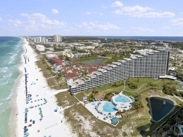 291 Scenic Gulf Dr Unit 900, Miramar Beach, FL 32550 - bird's eye view of expansive beach and a pool area