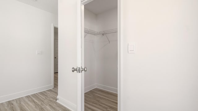 view of closet