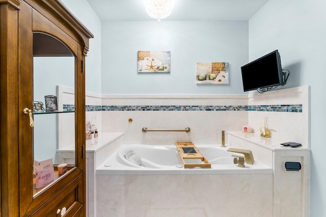 full bath featuring a bath