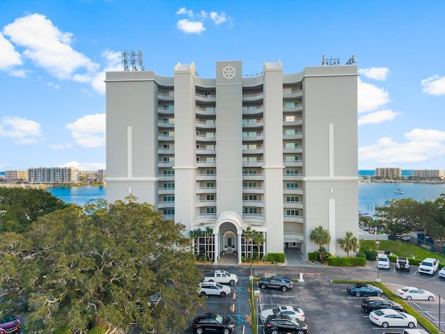 320 Harbor Blvd Unit 1201, Destin, FL 32541 - view of property featuring a water view and uncovered parking