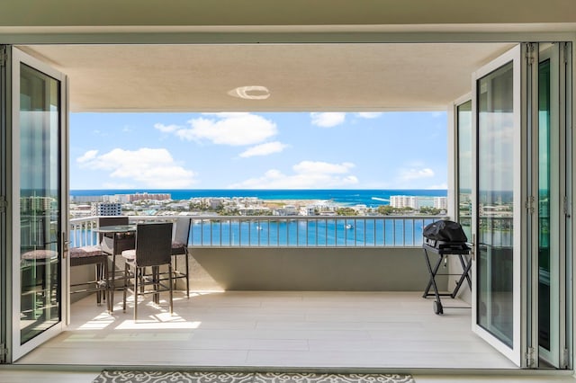 320 Harbor Blvd Unit 1201, Destin, FL 32541 - balcony with a water view and a city view