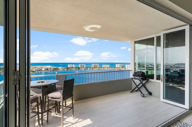 320 Harbor Blvd Unit 1201, Destin, FL 32541 - balcony with a view of city and a water view