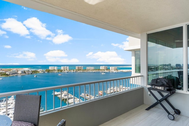 320 Harbor Blvd Unit 1201, Destin, FL 32541 - balcony with a water view