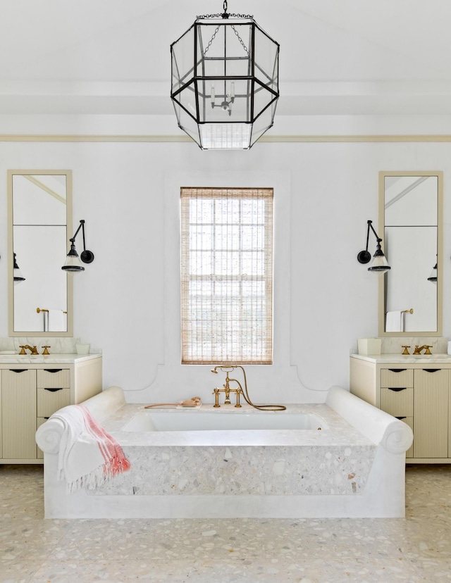 30 N Charles St, Inlet Beach, FL 32461 - full bath featuring a garden tub and two vanities