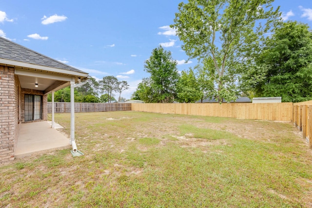 519 Krest Dr, Crestview, FL 32536 - view of yard featuring a fenced backyard and a patio area