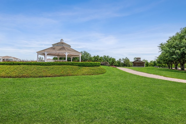 174 Mango Ln, Freeport, FL 32439 - view of property's community featuring a gazebo and a yard