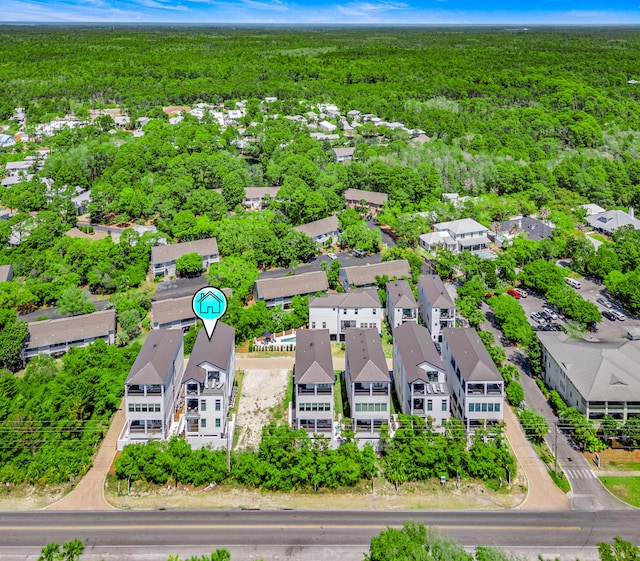 40 Cote D Azur Dr, Santa Rosa Beach, FL 32459 - birds eye view of property with a view of trees