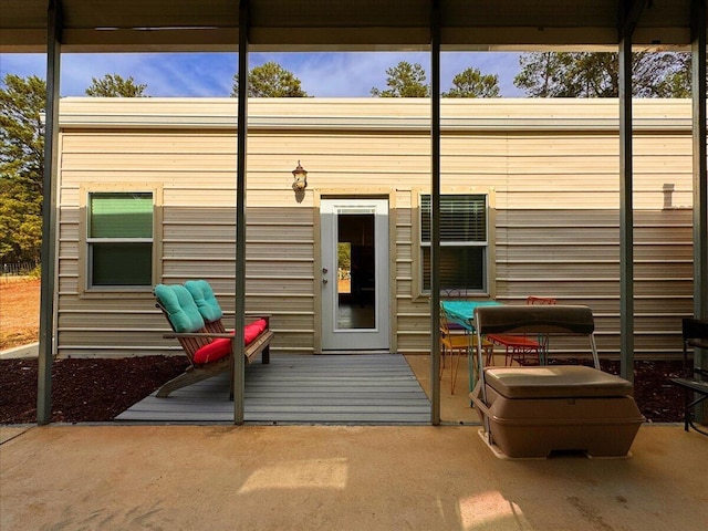 178 Osage Dr, Defuniak Springs, FL 32433 - exterior space featuring a patio area and a deck