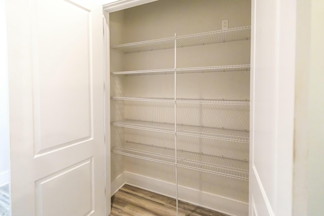 view of closet