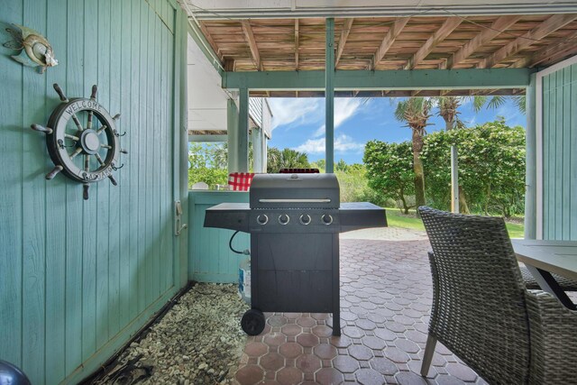 8522 Gulf Blvd Unit 20, Navarre, FL 32566 - view of patio / terrace featuring area for grilling