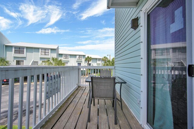 8522 Gulf Blvd Unit 20, Navarre, FL 32566 - balcony with a residential view
