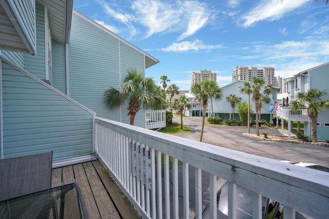 8522 Gulf Blvd Unit 20, Navarre, FL 32566 - balcony with a residential view