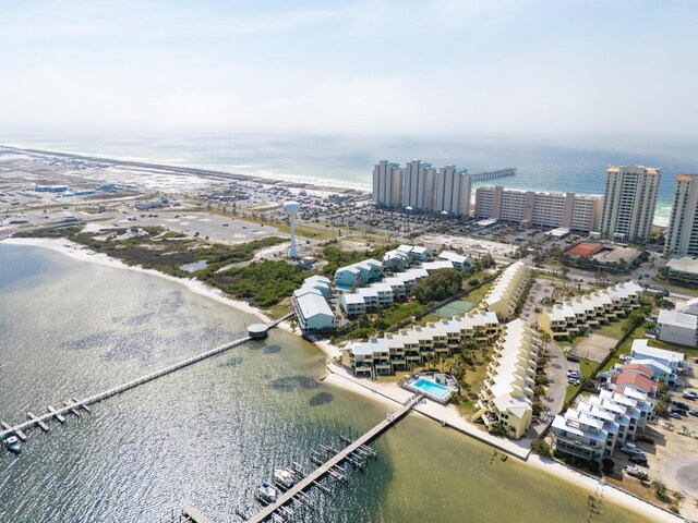 8522 Gulf Blvd Unit 20, Navarre, FL 32566 - aerial view with a city view and a water view