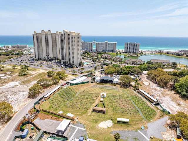 112 Seascape Dr Unit 707, Miramar Beach, FL 32550 - drone / aerial view with a water view