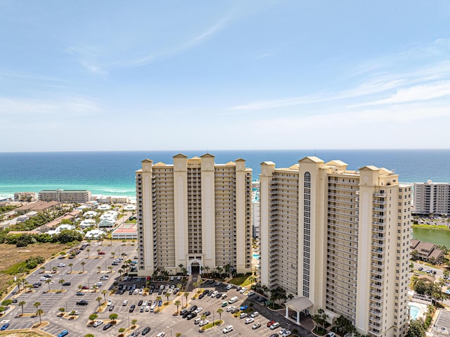 112 Seascape Dr Unit 707, Miramar Beach, FL 32550 - birds eye view of property with a water view