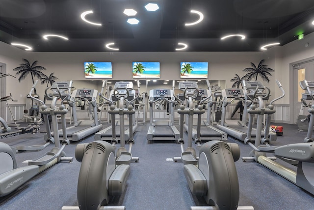4207 Indian Bayou Trl Unit 2501, Destin, FL 32541 - view of exercise room
