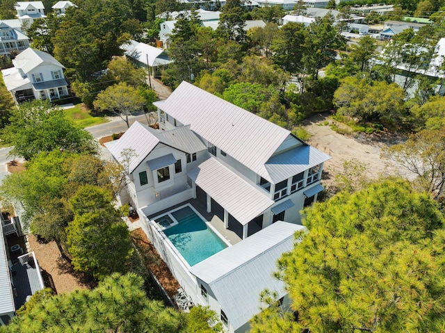 aerial view