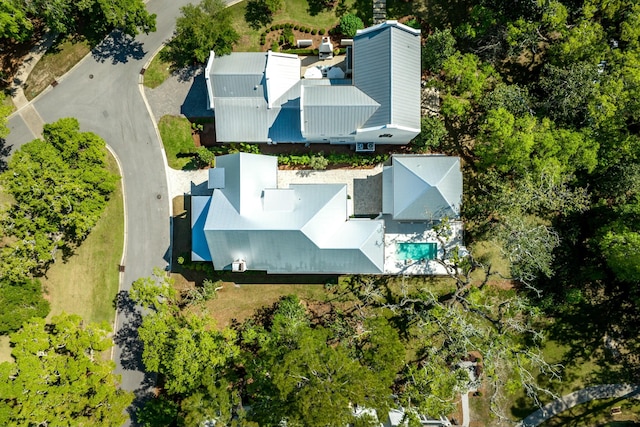 drone / aerial view