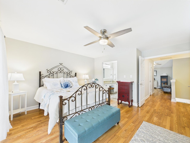 210 Southlake Ct Unit 210, Niceville, FL 32578 - bedroom featuring light wood finished floors and baseboards