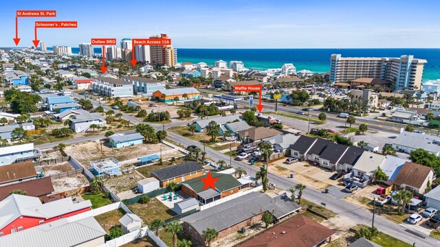7010 Beach Dr, Panama City Beach, FL 32408 - view of urban area with a large body of water