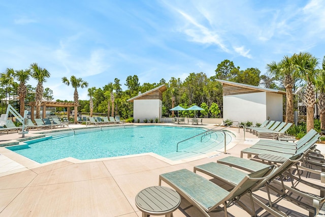 LOT39 String Lily Cv, Santa Rosa Beach, FL 32459 - community pool featuring a patio