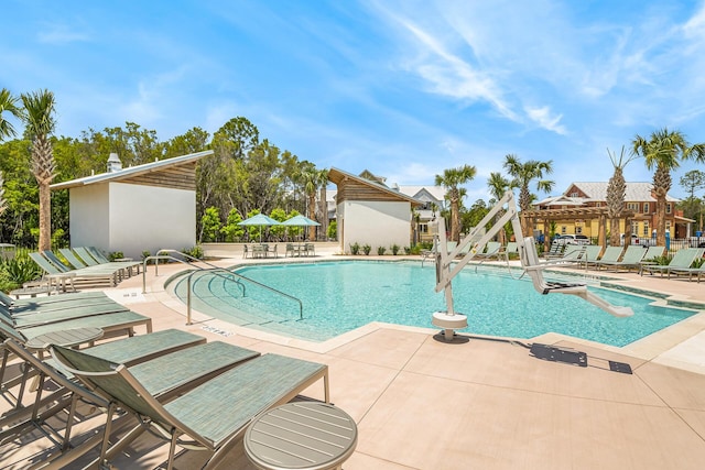 LOT39 String Lily Cv, Santa Rosa Beach, FL 32459 - community pool with a patio area