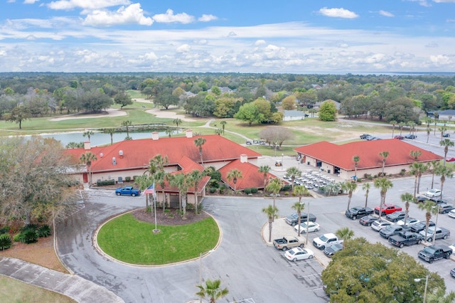 7008 Turnberry Cir, Navarre, FL 32566 - birds eye view of property featuring a water view