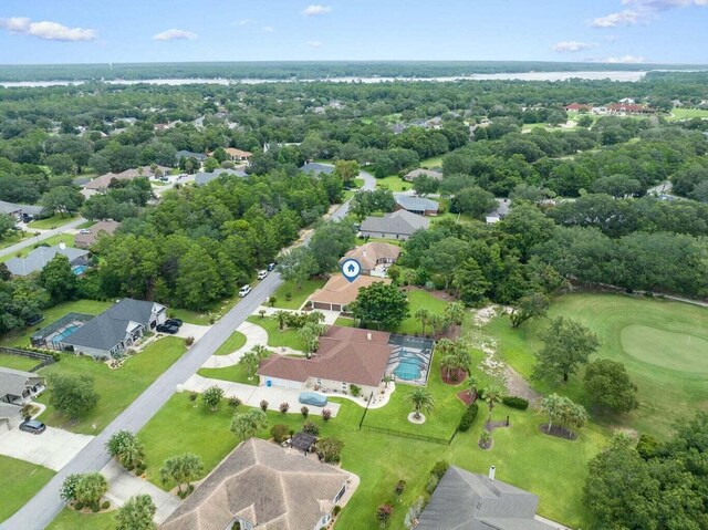 7008 Turnberry Cir, Navarre, FL 32566 - aerial view featuring a residential view