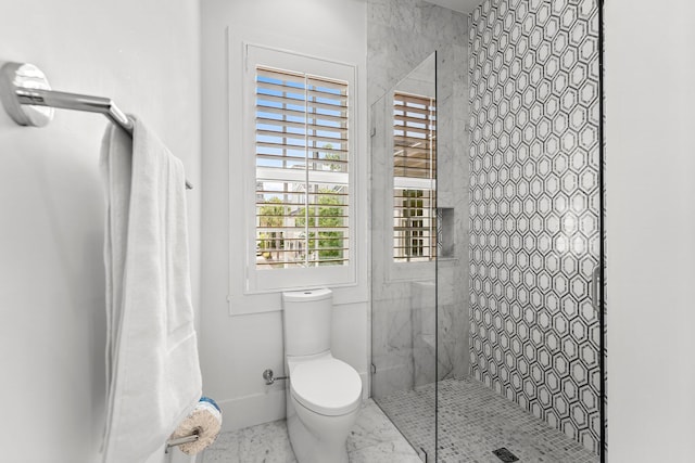 98 Compass Point Way, Inlet Beach, FL 32461 - full bath featuring a shower stall, toilet, and baseboards