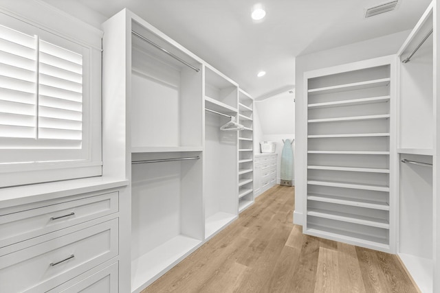 98 Compass Point Way, Inlet Beach, FL 32461 - walk in closet featuring light wood finished floors