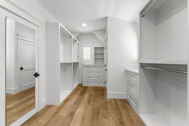98 Compass Point Way, Inlet Beach, FL 32461 - spacious closet featuring light wood-style flooring