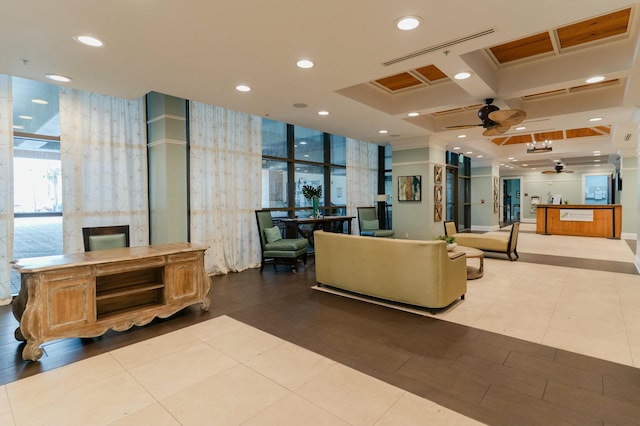 common area featuring visible vents