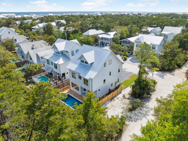 144 Dalton Dr, Santa Rosa Beach, FL 32459 - birds eye view of property with a residential view