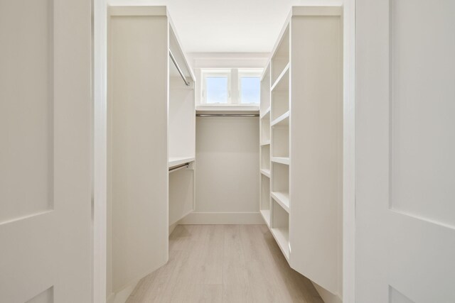 144 Dalton Dr, Santa Rosa Beach, FL 32459 - spacious closet with light wood finished floors