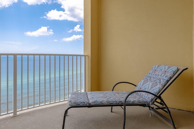 17545 Front Beach Rd Unit 1507, Panama City Beach, FL 32413 - balcony with a water view