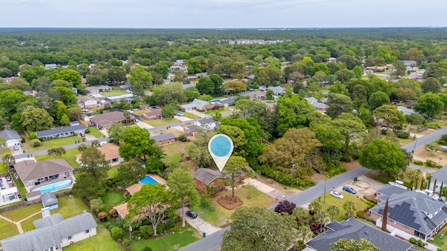 11 Birch Ave, Shalimar, FL 32579 - drone / aerial view with a residential view
