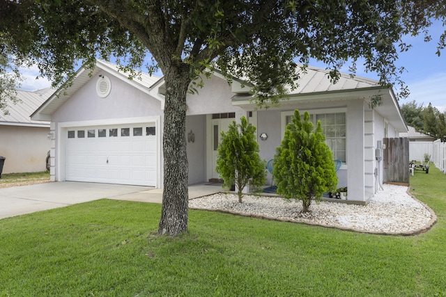 119 Red Bay Ct, Santa Rosa Beach, FL 32459 - single story home featuring a garage, stucco siding, and driveway