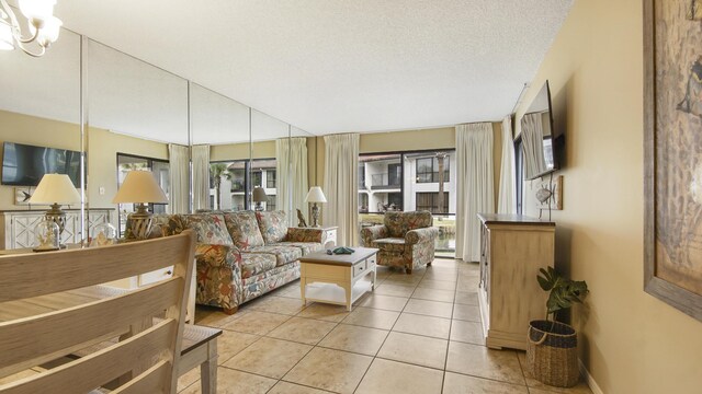 520 N Richard Jackson Blvd Unit 952, Panama City Beach, FL 32407 - living area with light tile patterned floors