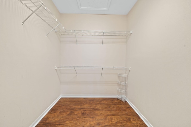 229 Inverrary Dr, Destin, FL 32541 - walk in closet featuring dark wood-style flooring
