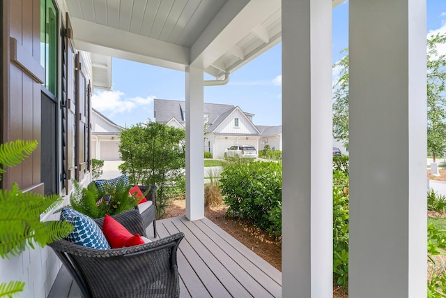 10 Basal St, Inlet Beach, FL 32461 - balcony with covered porch