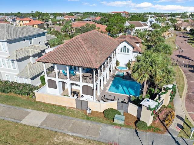 48 Tranquility Ln, Destin, FL 32541 - bird's eye view featuring a residential view