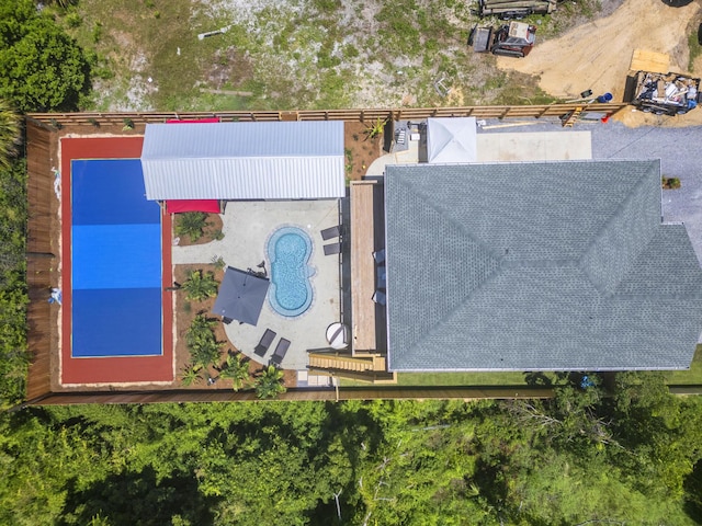bird's eye view