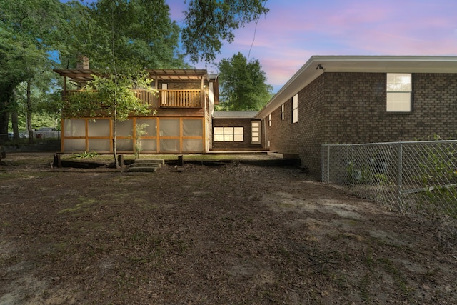 255 Brackin St, Crestview, FL 32539 - exterior space with fence