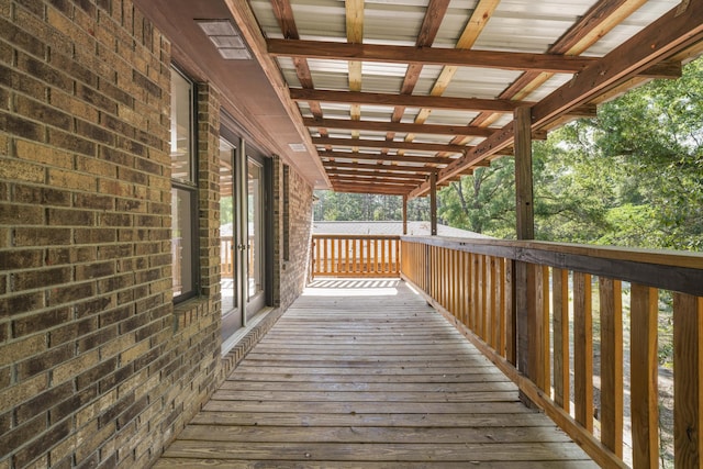 255 Brackin St, Crestview, FL 32539 - view of wooden terrace