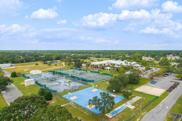 drone / aerial view