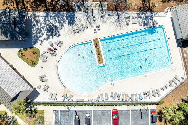 drone / aerial view